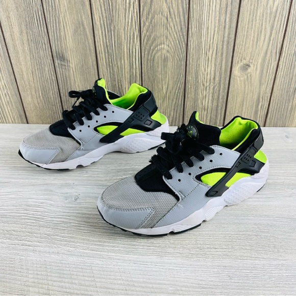 Nike Boys Huarache Run 654275-015 Gray Running Shoes Sneakers Size: 7Y - Picture 9 of 16